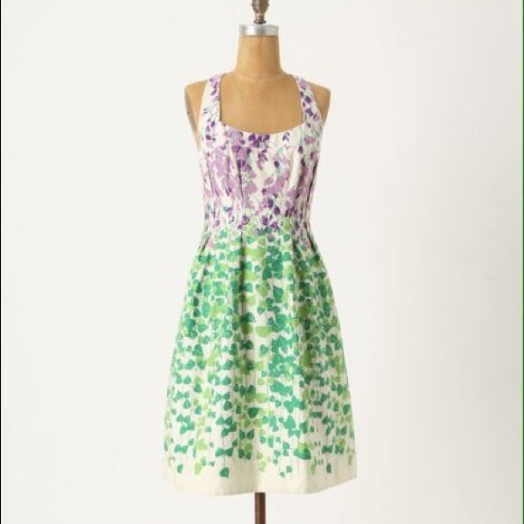 Anthropologie Dresses & Skirts - Anthropologie Maeve Wisteria halter dress
